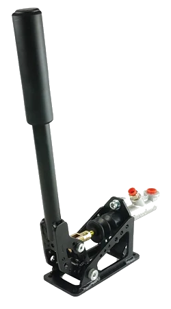 Hydrauliczny Hamulec Ręczny Montaż Poziomy / Pionowy RacingPedalBoxes - Czarny
