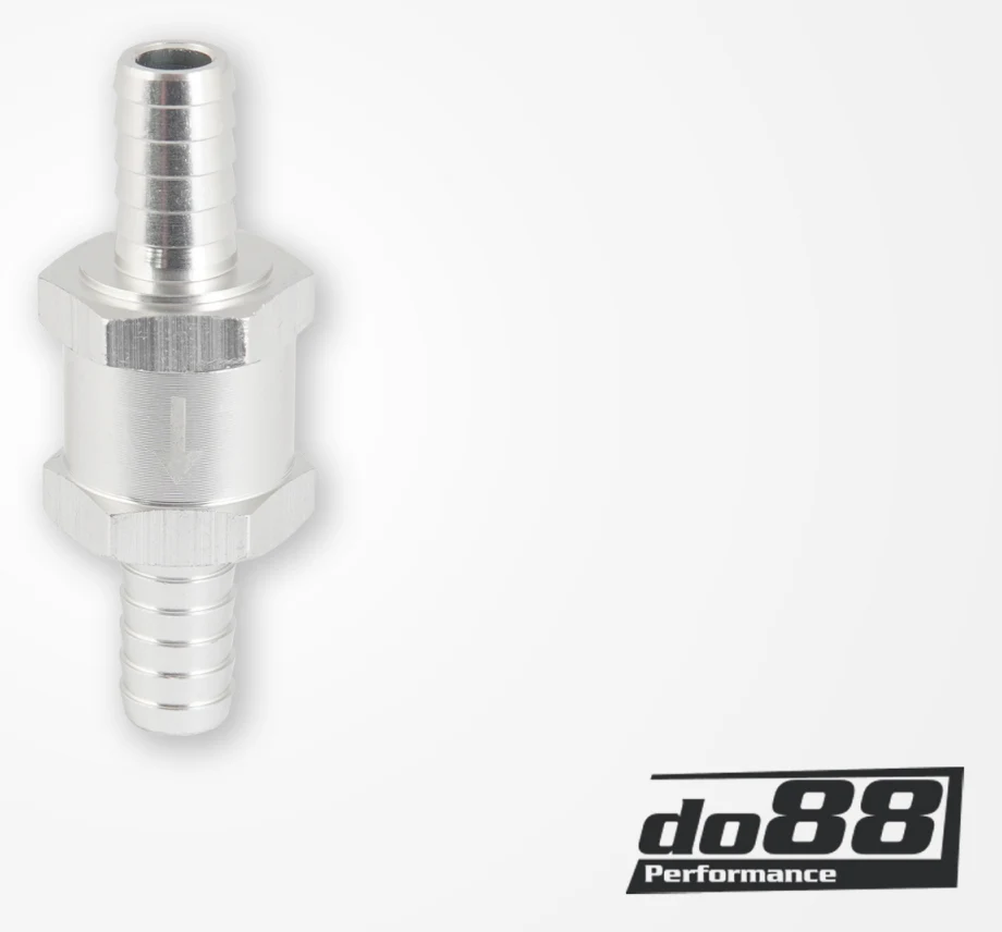 Zaworek zwrotny do 12mm wąż, Aluminium