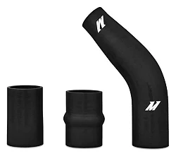 Górne orurowanie intercoolera Mishimoto Mitsubishi Lancer Evolution X 2008-2015 Czarne silikony