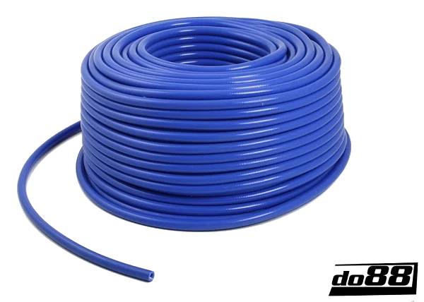 Wąż silikonowy wzmocniony niebieski 0,375" (9,5mm)