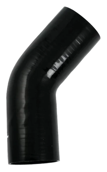 Wąż silikonowy czarny 45 stopni 3,75" (95mm)