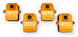 CANchecked TMB04 Bezprzewodowy zestaw czujników temperatury opon (Tire Temp Monitoring Bluetooth)