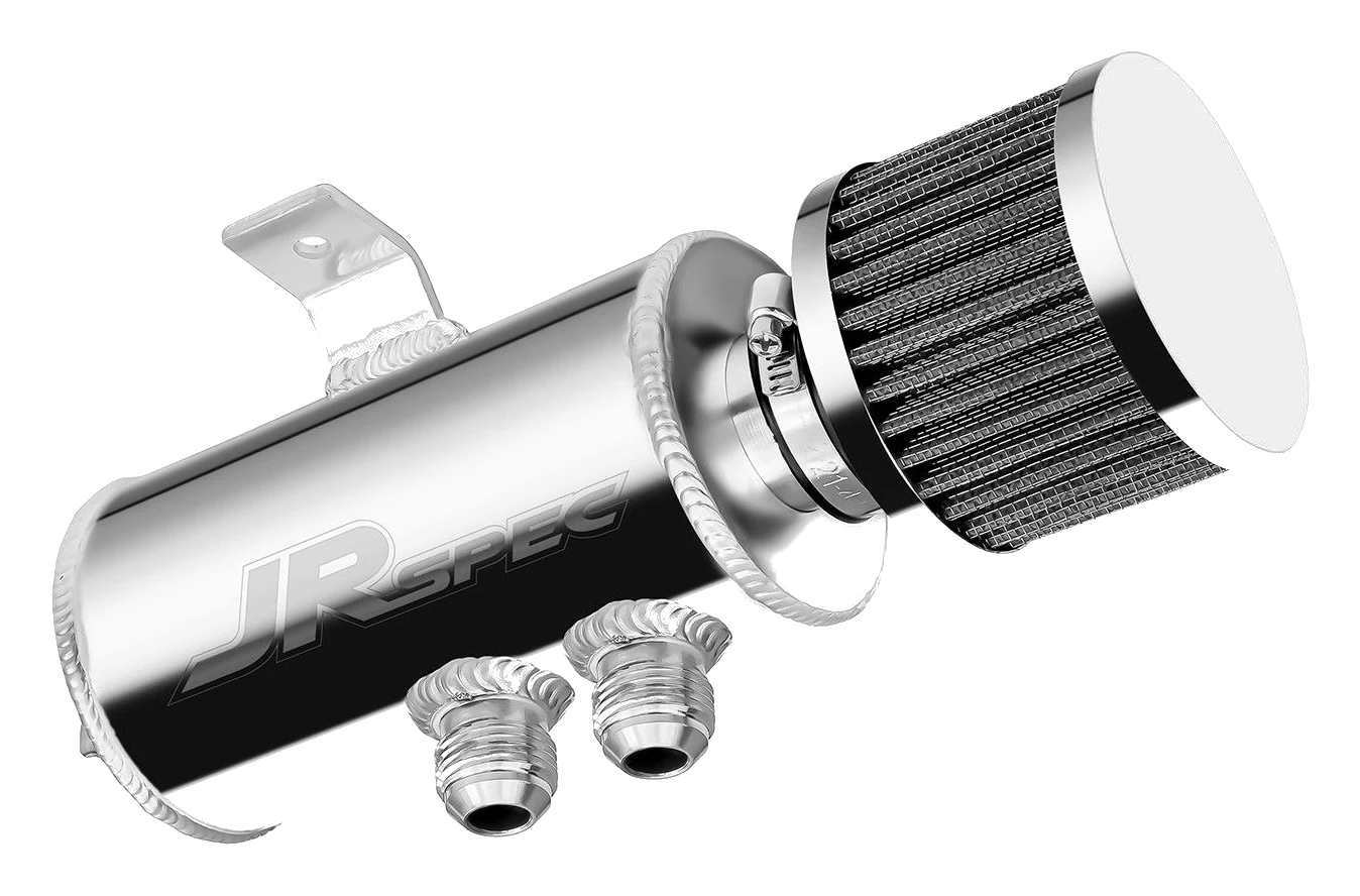 OIL CATCH TANK JRSPEC 0.75L Z 2 KRÓĆCAMI AN10  Z  FILTREM
