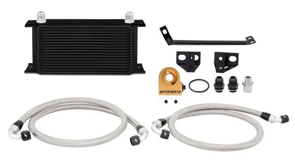 Zestaw chłodnica oleju z termostatem Mishimoto Ford Mustang Ecoboost 2015-2017 Czarna