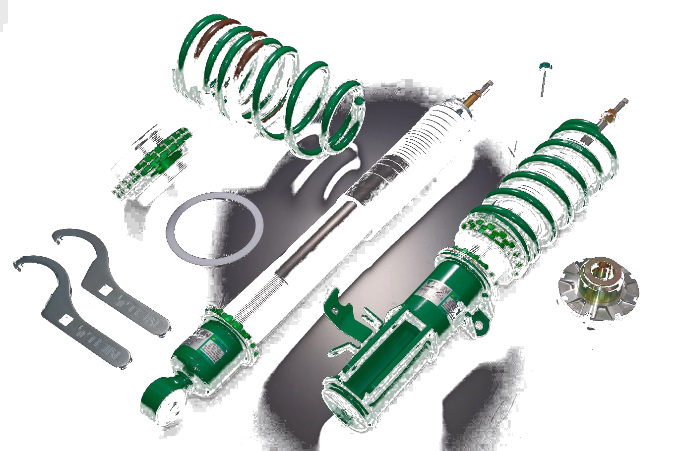 Tein Flex Z Zawieszenie gwintowane Honda CR-Z (10-16) - VSHA6-C1AS2/24