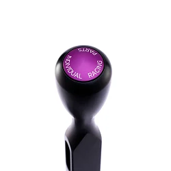 IRP short shifter Bolt-On samocentrujący Nissan 370Z Z34 Z RZ34 V3 czarny z fioletowym przyciskiem
