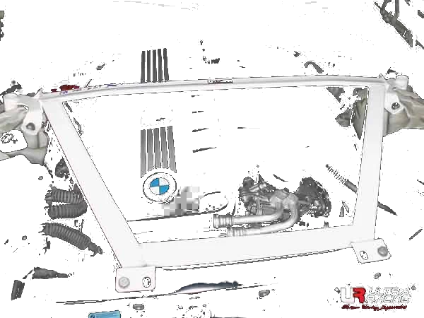 Rozpórka przednia (Front Upper Strut Bar)(2909) Ultra Racing BMW 7 F01 (740i) (incl F02 LWB) 3.0T 08-15 2WD
