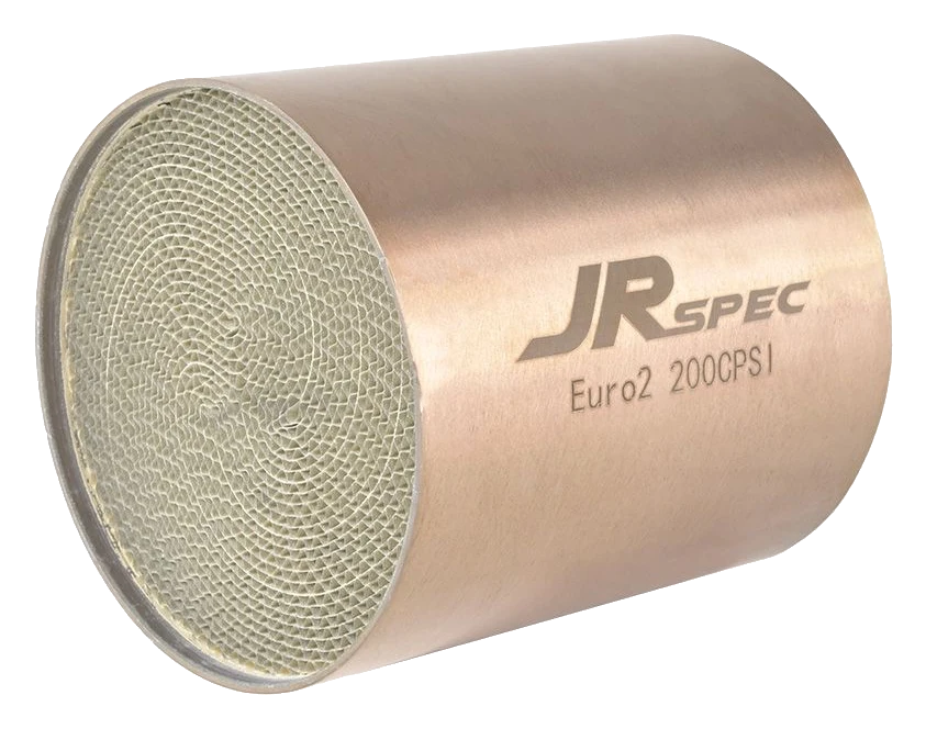 Wkład Katalizatora Benzyna / LPG Sportowy JRspec Długość 100mm Euro 2 200 CPSI Średnica 90mm