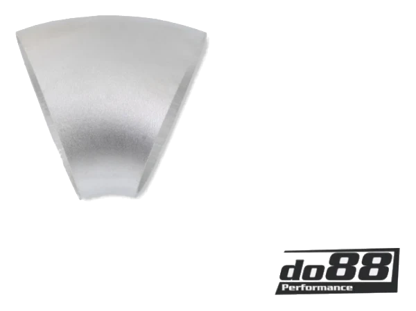 Rura aluminiowa 45° 100x3 mm, krótki promień