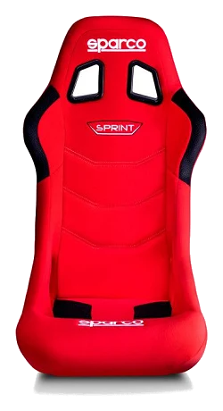 Fotel sportowy Sparco Sprint+ Tubular FIA 8855-1999 Czerwony - BRR0003B0.R
