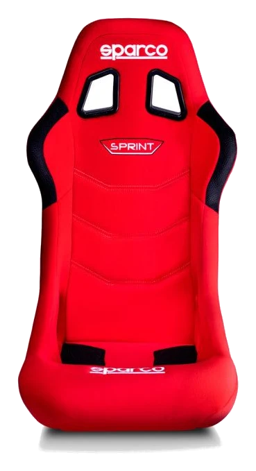 Fotel sportowy Sparco Sprint+ Tubular FIA 8855-1999 Czerwony - BRR0003B0.R