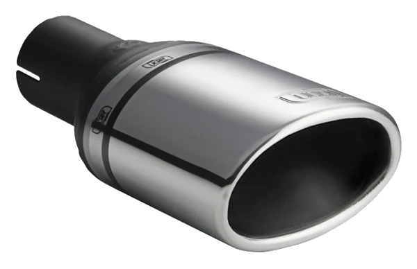 Uniwersalna końcówka tłumika owalna 120×80mm długość 120mm średnica montażowa 60mm - N1-28*/60