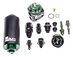 Dedykowany zestaw regulatora i filtra paliwa microglass 6um BMW E46 M3 Radium Engineering