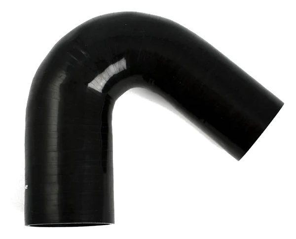 Wąż silikonowy czarny 135 stopni 2,5 - 3" (63-76mm)