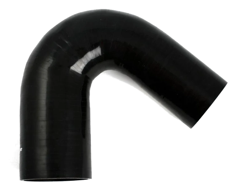 Wąż silikonowy czarny 135 stopni 2,5 - 3" (63-76mm)