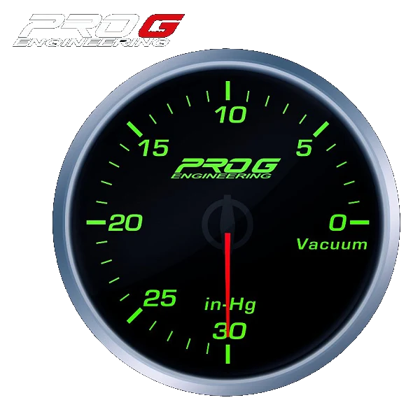 Wskaźnik Pro G Race Series RS, Podciśnienia GREEN 60mm