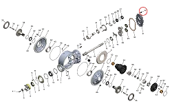 Aluminiowa czarna nakrętka pokrywy dyferencjału Winters 3/8" - 16