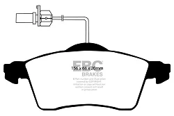 DP61398 Klocki hamulcowe GREENSTUFF EBC Brakes Volkswagen Eurovan