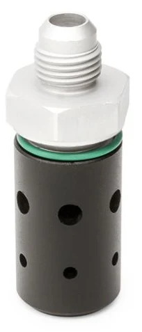 Nuke Performance Fitting Adapter Tank Vent Safety Valve AN-8 (3/4 UNF) to AN-6 Male