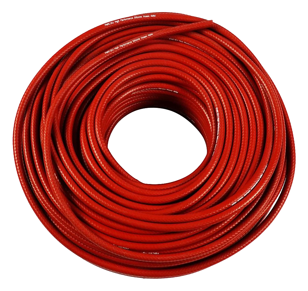 Przewód podciśnienia Vacuum zbrojony 3mm Fmic.Pro Czerwony