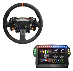 Zestaw Simagic ZEUS Sport 320mm + MagicDash 4 ekran telemetryczny Simracing