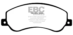 DP61917 Klocki hamulcowe GREENSTUFF EBC Brakes Volkswagen COMMERCIAL Amarok Amarok 4motion