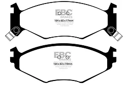DP1119 Klocki hamulcowe ULTIMAX2 EBC Brakes Chrysler USA Voyager