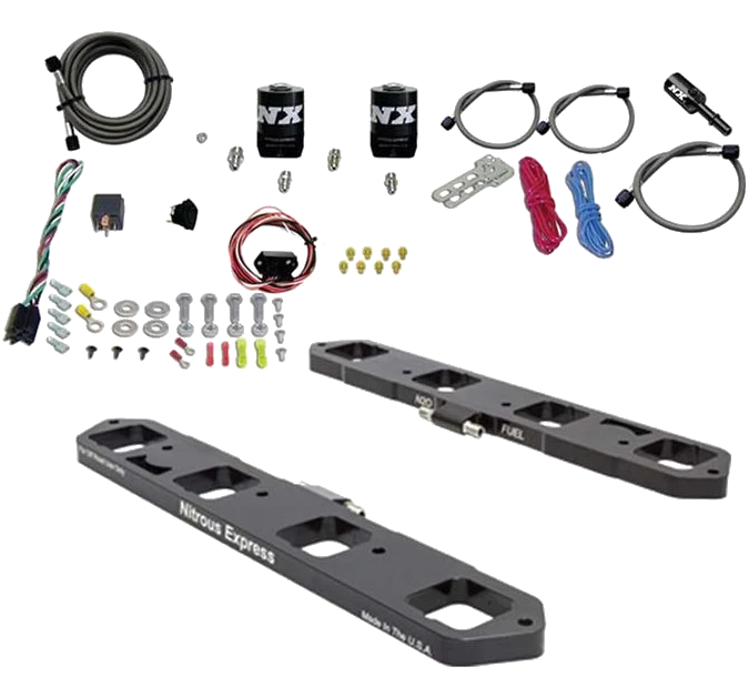 Direct Port Plate System without Bottle for 5.7L / 6.1L / 6.4L Hemi Nitrous Express NX 20958-00
