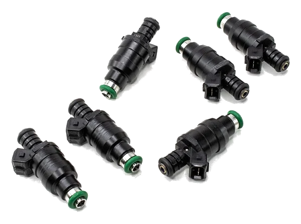 Zestaw wtryskiwaczy DeatschWerks uniwersalne nisko ohmowe 14mm 6szt 800cc/min