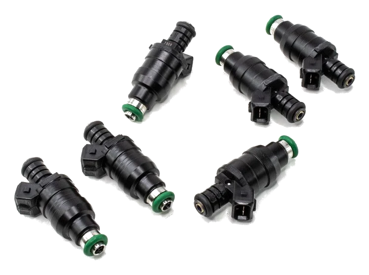Zestaw wtryskiwaczy DeatschWerks uniwersalne nisko ohmowe 14mm 6szt 800cc/min