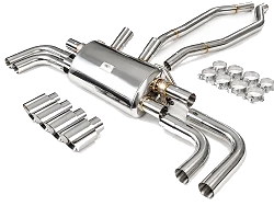 Aktywny układ wydechowy z klapami Cat-Back FMIC.Pro Porsche Cayenne S E-Hybrid 958.2 3.0L 2014-2018