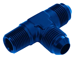 Adapter Trójnik Męski/Męski/Męski AN12 - AN12 - 3/4 NPT Niebieski