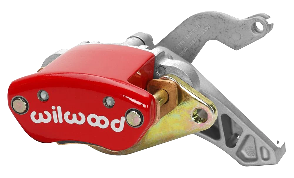Zacisk hamulcowy 1 tłoczkowy Wilwood 120-12070 MC4 Mechanical lewy czerwony