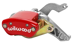 Zacisk hamulcowy 1 tłoczkowy Wilwood 120-12070 MC4 Mechanical lewy czerwony