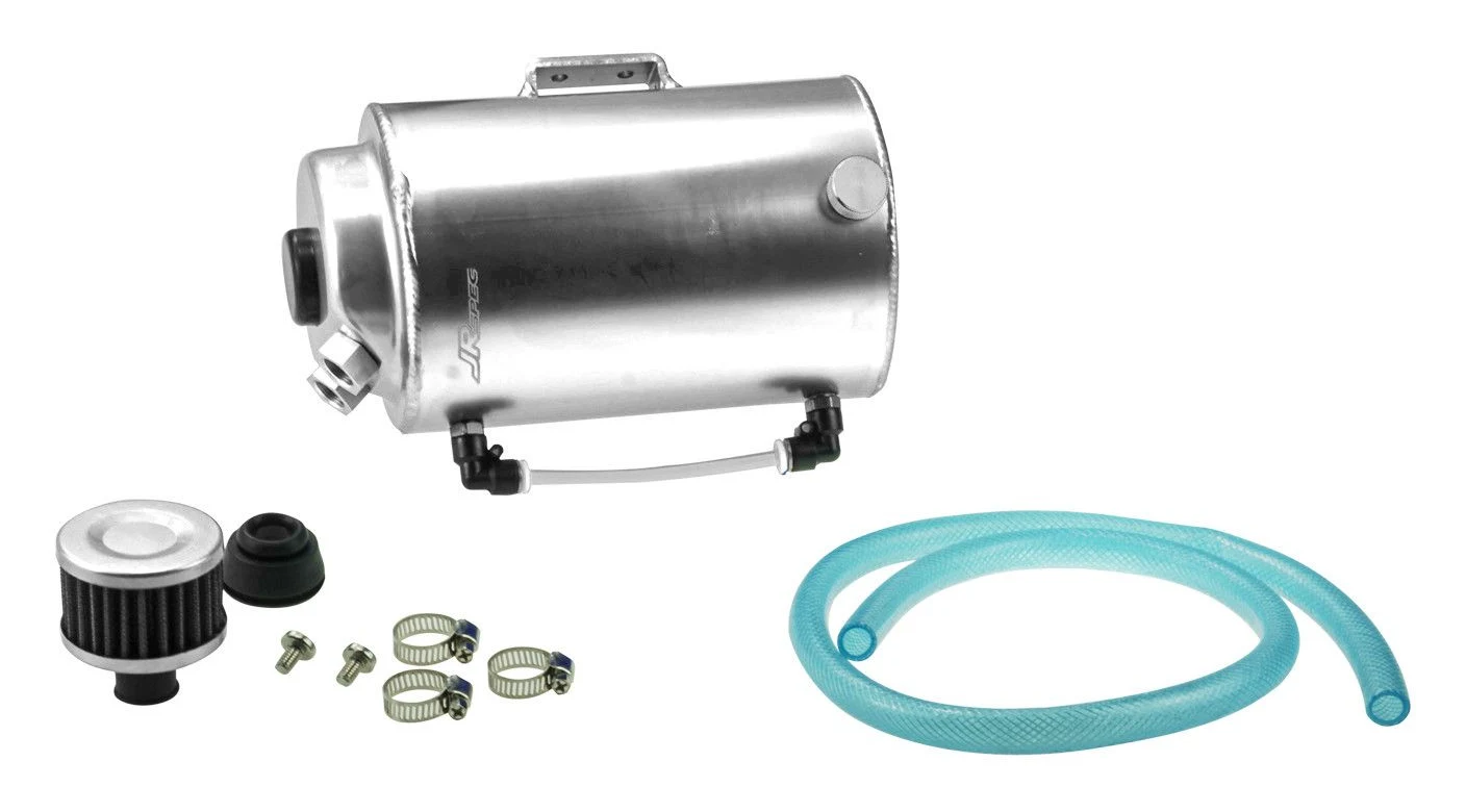Oil catch tank JRspec model 05 Srebrny 16mm