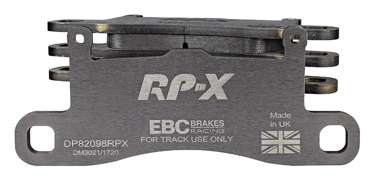 DP82098RPX Sportowe klocki hamulcowe RP-X Racing EBC Brakes Porsche 911 991 Boxster Spyder 981 Porsche 911 991 911 991 Carrera 911 991 Carrera 4 911 991 Carrera 4 Targa 911 991/2 Carrera 911