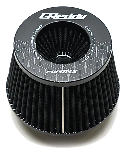 Sportowy filtr powietrza GReddy "Airinx New M", 180-80 mm