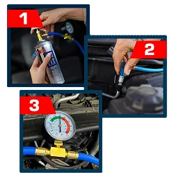 Preparat CarFix 5w1 do uzupełniania klimatyzacji R1234yf 235ml