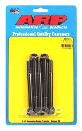 ARP Bolts 663-1012 śruby M10 x 1.25 x 100 Hex czarne oksydowane