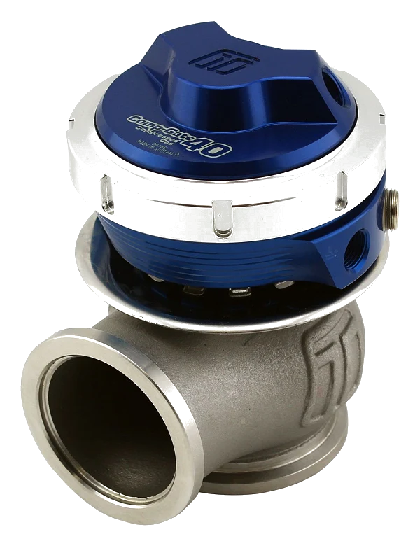 Turbosmart wastegate WG40CG GenV Compgate 40 5psi Compressed Gas Blue