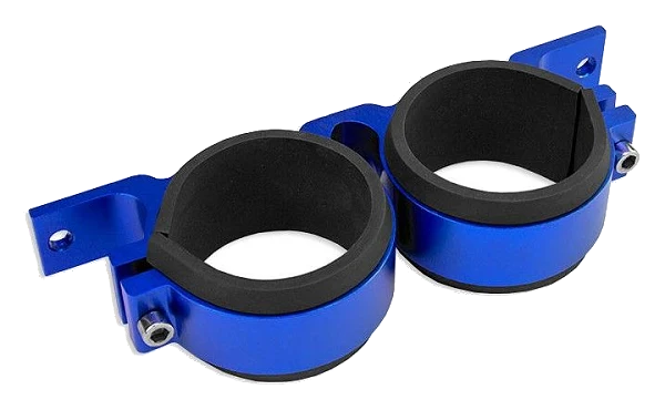 Podwójne mocowanie pompy paliwa 60mm Niebieski
