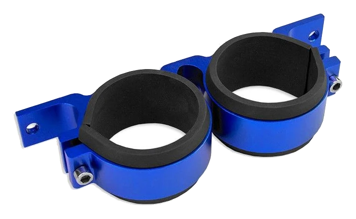 Podwójne mocowanie pompy paliwa 60mm Niebieski