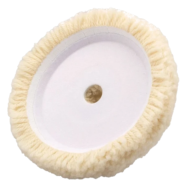 FLEXIPADS 150mm Cupped Twisted 100% Merino Wool Cutting Pad