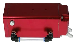 Oil catch tank JRspec model 02 Czerwony 16mm