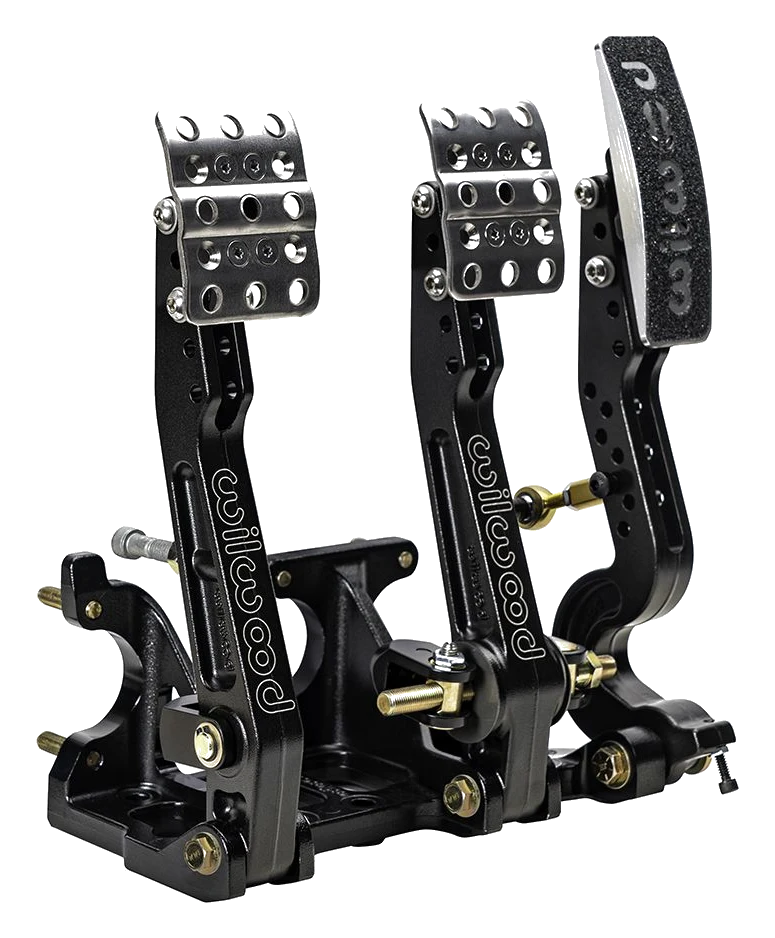 Wilwood 340-16603 Brake / Clutch and Throttle Pedal with Throttle Link