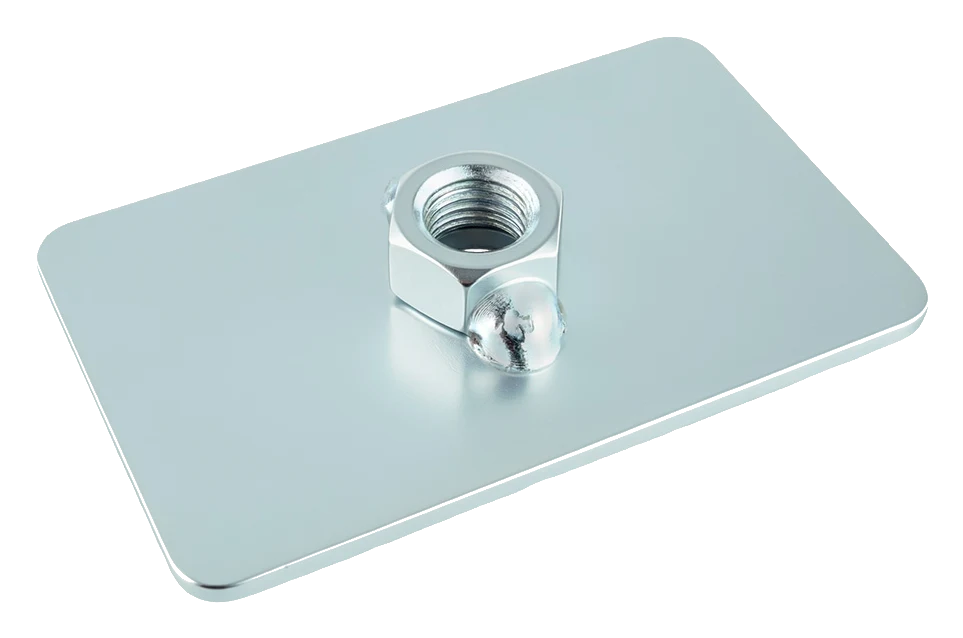 Płytka z nakrętką do mocowania pasów FMIC.Pro 50 x 80 mm FIA 7/16"-20 UNF