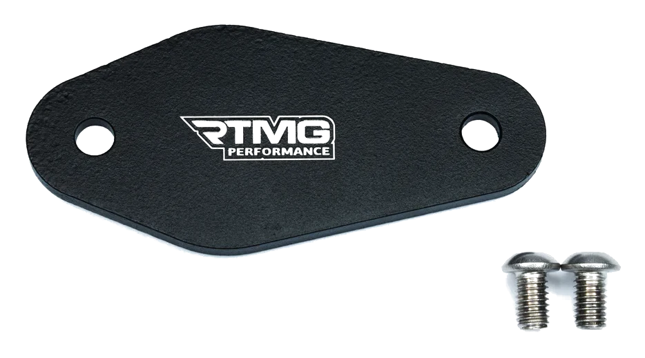 RTMG Performance K03 Turbo Block Off Plate for PCV System