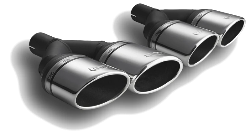 Uniwersalna końcówka tłumika owalna 95×65mm długość 200/180mm średnica montażowa 60mm - N2-57P*/60