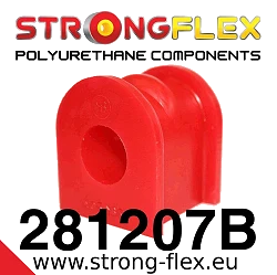281207B: Tuleja stabilizatora przedniego Nissan 100NX - 281207B_19mm
