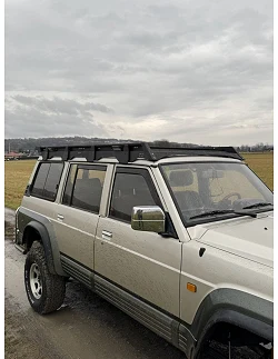 Aluminiowy bagażnik dachowy z oświetleniem wstecznym typ long IOD Performance for Nissan Patrol Y60 LWB